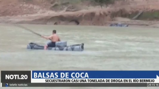 Quisieron entrar al país un cargamento de droga y fueron detenidos