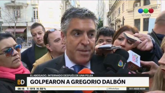 Agredieron y robaron a Gregorio Dalbón, el abogado de Cristina