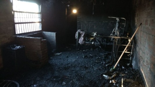 Dos ancianos murieron calcinados al incendiarse el geriátrico donde vivían
