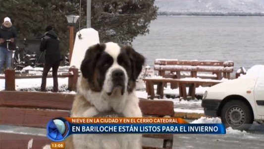 Bariloche se prepara para el invierno con la llegada de las primeras nevadas y temperaturas bajo cero