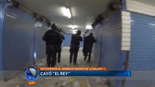 El titular de La Salada repelió a la Policía Bonaerense