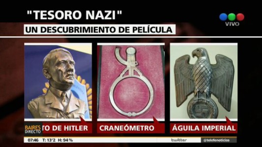 Tesoro nazi en zona norte: imputaron al hombre que tenía objetos que pertenecieron a Hitler en un cuarto secreto