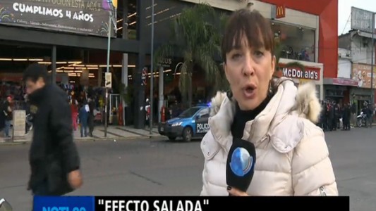 "Efecto Salada": los puestos y las mantas, íconos de la venta ilegal