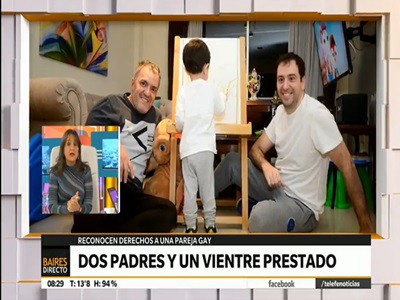 Dos hombres, padres por vientre prestado, en una novedosa decisión de la Justicia