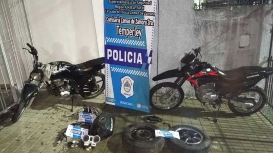 Inseguridad: aseguran que en el AMBA roban 10 motos por día que venden para repuestos