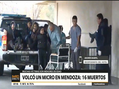 Destacan que el micro accidentado no tenía logo de ninguna empresa