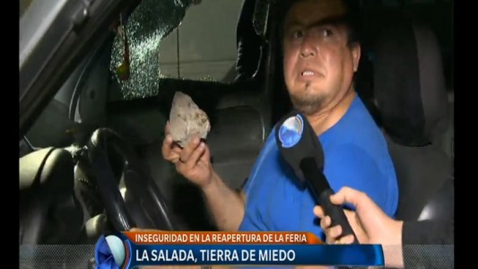 Inseguridad en la reapertura de La Salada