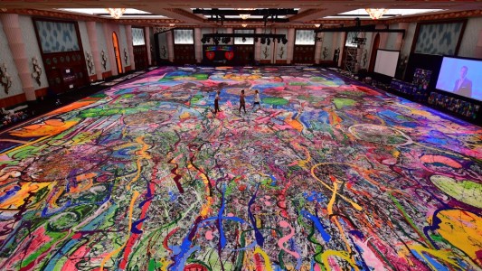 US$ 62 millones: subastaron la pintura más grande del mundo