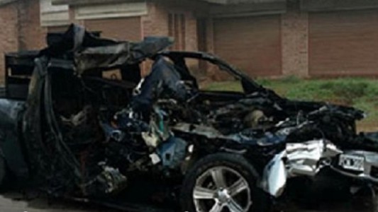 Murieron madre e hija calcinadas en un choque