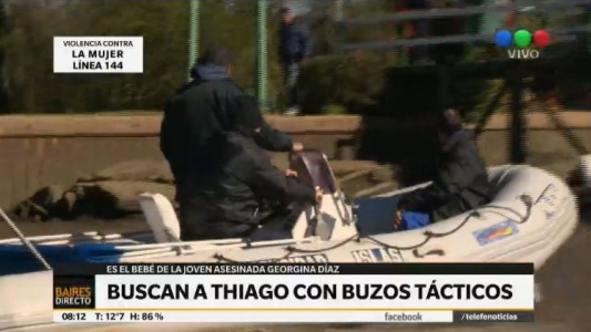 Sigue la búsqueda de Thiago en el delta del Tigre