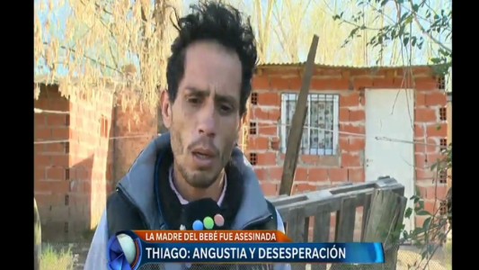Buscan a Thiago: "Tengo que enterrar a mi hermana y espero que aparezca mi sobrino"