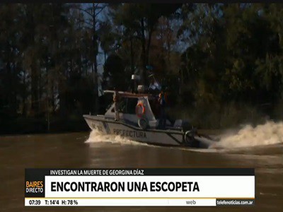 Encontraron una escopeta e investigan si es la que mató a Georgina Díaz