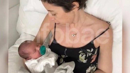 La última foto de Sofía Sarkany junto a su hijo recién nacido