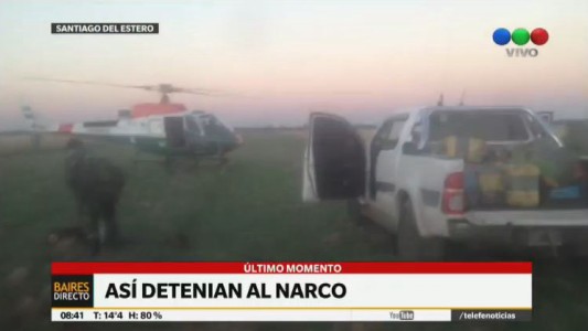 Video: así detenían a uno de los narcos del operativo "Café Blanco"