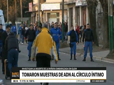 El crimen de Ayelen: toman muestras de ADN al círculo íntimo