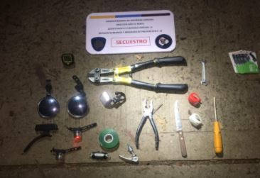 Cayó una banda que robaba a ciclistas a mano armada en alrededores del Parque Sarmiento