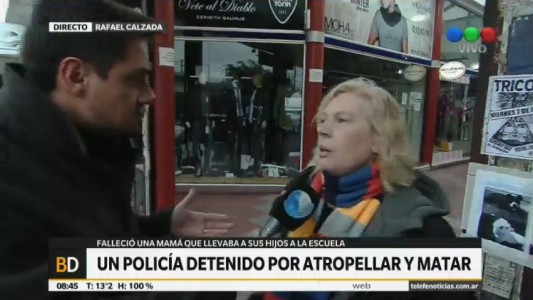 Detuvieron al policía que atropelló y mató a una mujer en Rafael Calzada