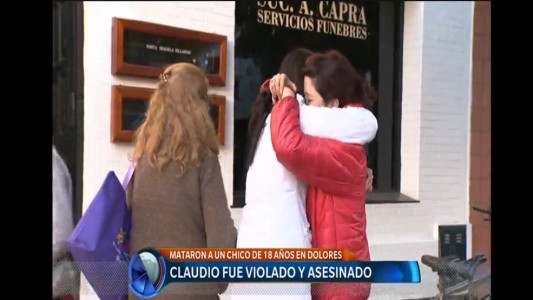 Crimen en Dolores: "Yo soy amiga de la mamá del que me lo violó y mató" dijo la madre de Claudio Ayuso
