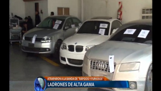 Cayó banda de "ladrones de alta gama"