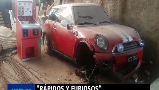 Un robo al estilo "Rápidos y furiosos"