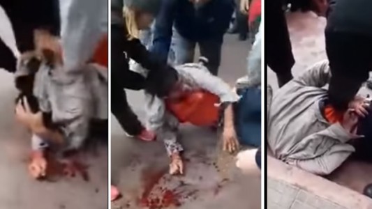 Video: brutal golpiza a un remisero al que acusan de abusar de una adolescente discapacitada