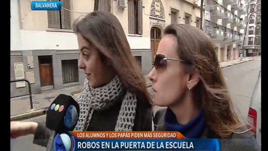 Alumnos y padres piden más seguridad en una escuela de Balvanera