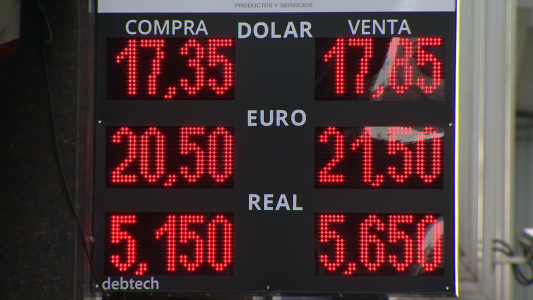 Subió el dólar y se acerca a los $18