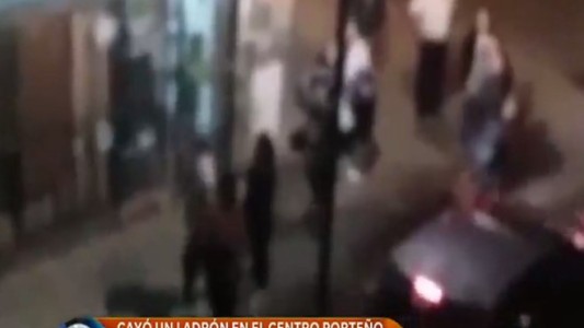 Intentó robar y lo atrapó la gente