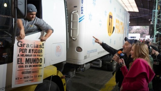 La "Misión Solidaria" fue un éxito: la ayuda llegó a 157 comedores