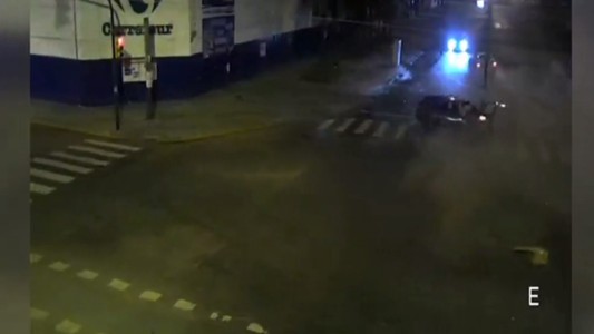 Picada mortal en Rosario: se conoció el video del terrible choque