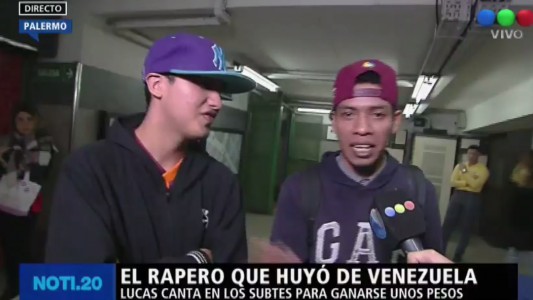 El rapero que huyó de Venezuela