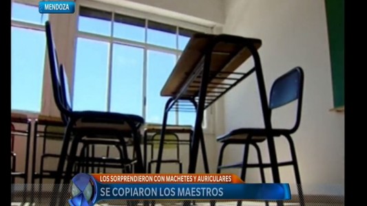 De no creer: descubrieron a dos directores de escuela copiándose en una prueba