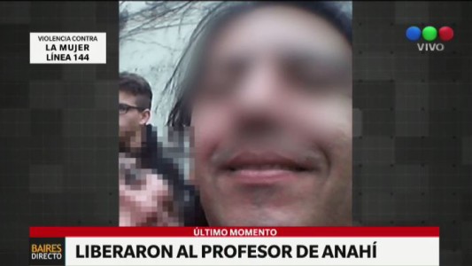Liberaron al profesor de Anahí