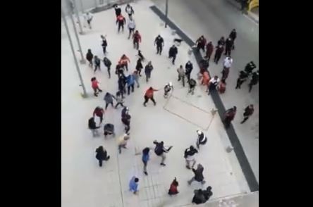 Manifestantes ingresaron por la fuerza al Ministerio de Desarrollo y Hábitat de la Ciudad