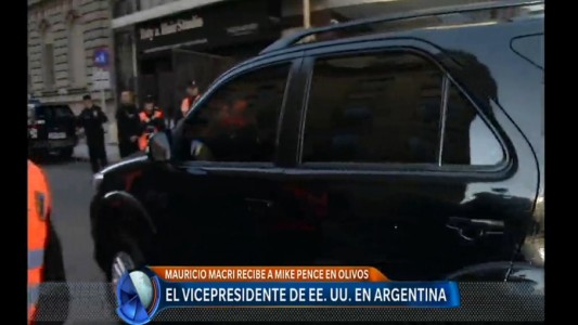 Hay cortes por el operativo de seguridad en torno a la visita de Pence