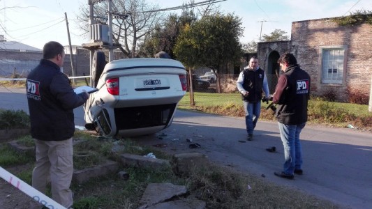 Huyó de un choque en el que murió una nena y lo detuvieron en su trabajo