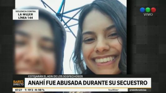 Anahí fue abusada durante su secuestro