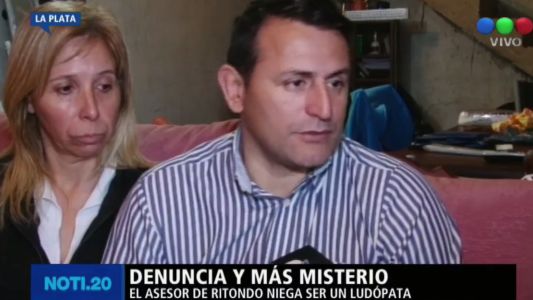 Apareció Alvarenga y habló con Telefe Noticias: "No soy un ludópata ni tomo cocaína"