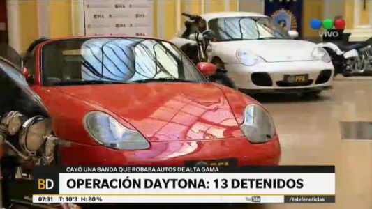 “Operativo Daytona”: cayó una banda que vendía autos de alta gama con documentación falsa