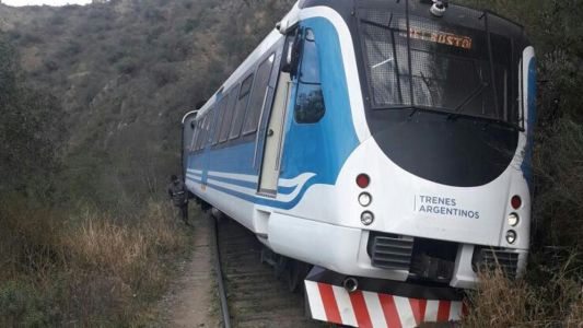 Córdoba: Una formación del Tren de las Sierras descarriló, nadie resultó herido