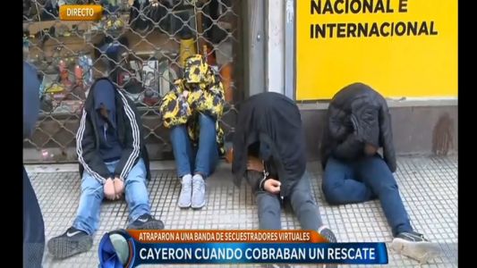 Cayó una banda de secuestradores virtuales