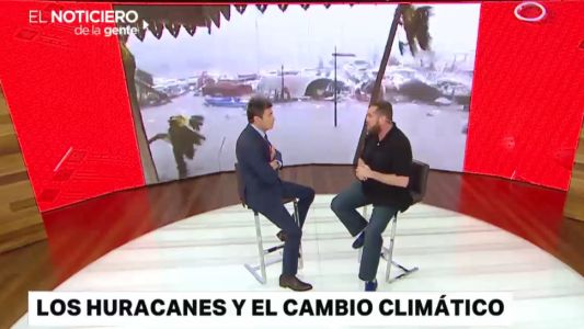 Los huracanes y el cambio climático: "El planeta está pasando factura"