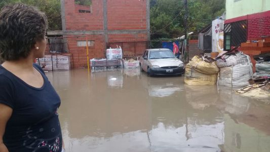 Las lluvias causaron inundaciones en la Capital y el Gran Buenos Aires
