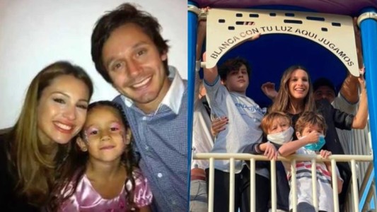 Pampita y Vicuña inauguraron una plaza en homenaje a su hija Blanca