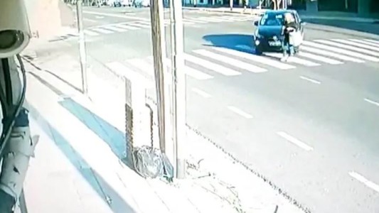 Video: atropelló a una mujer y se dio a la fuga en San Martín