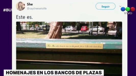Se podrán apadrinar bancos en plazas para homenajear a seres queridos fallecidos