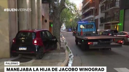 La joven que atropelló a tres policías es la hija de Jacobo Winograd
