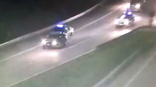 Persecución a toda velocidad por la General Paz: intentó escapar de la policía con su hijo de seis años en el auto