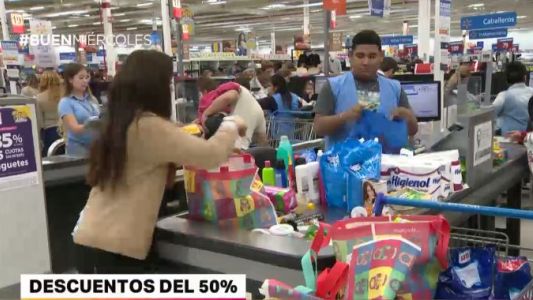 Supermercados aplican hoy descuentos del 50% para clientes del BaPro