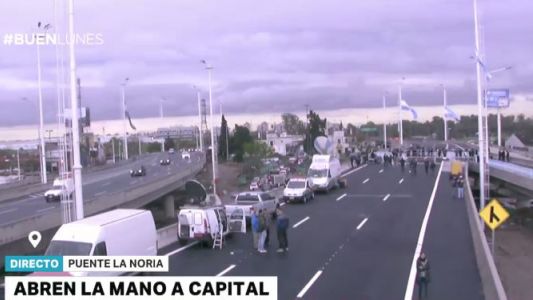 Inauguran la mano a Capital del nuevo Puente La Noria